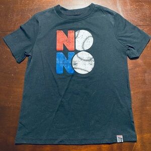 Boys Baseball T Shirt Size Small No Hitter No No Pitching